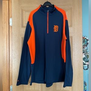 Men’s XL Detroit Tigers Half Zip